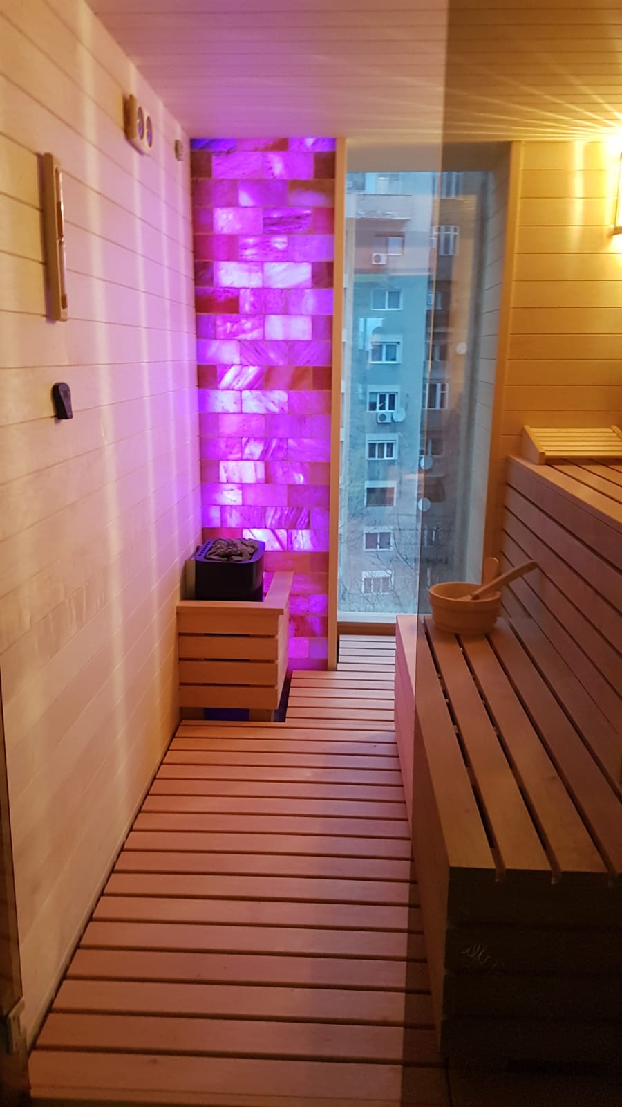 Sauna anin cu plop termotratat - Hidrostyle