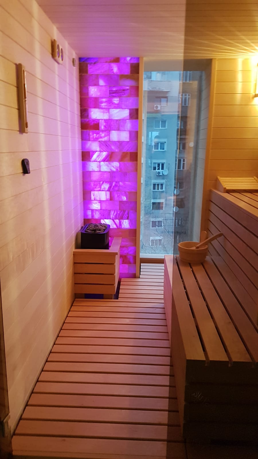 Sauna anin cu plop termotratat - Hidrostyle